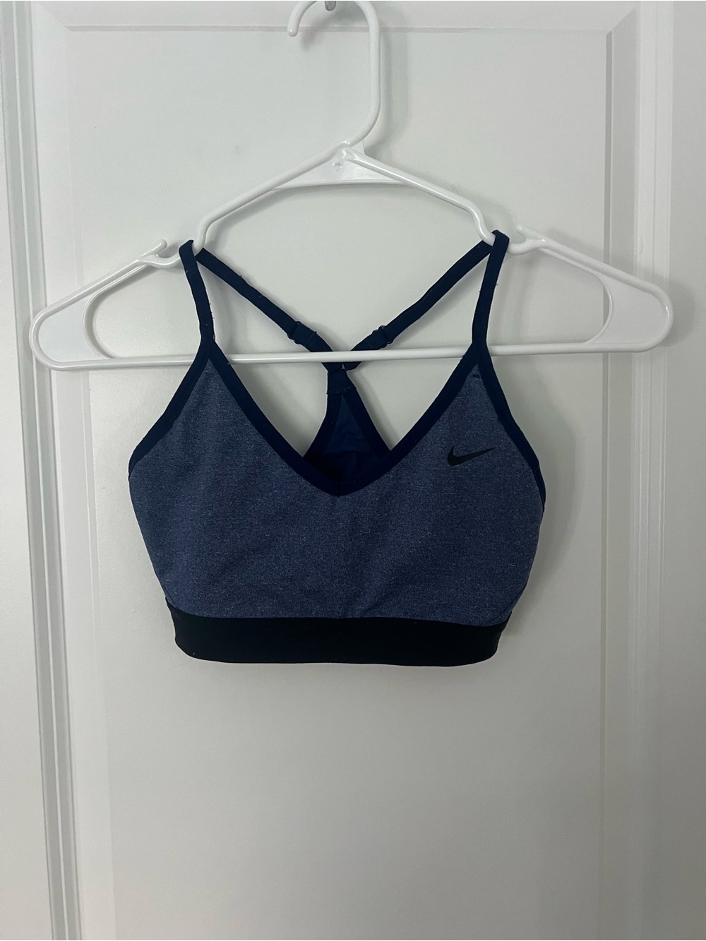 Nike Indy Blue Strappy Sports Bra